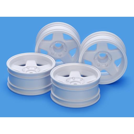 22077 TAMIYA HORNET GRASSHOPPER FROG WHEELS 4pcs