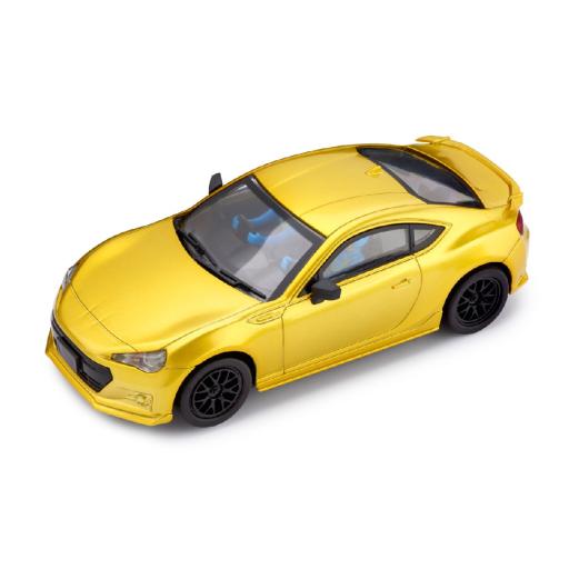 CT01 YELLOW SUBARU BRZ POLICAR BUDGET SCALEXTRIC CARS