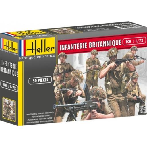 49604 WW2 BRITISH INFANTRY 1:72 HELLER