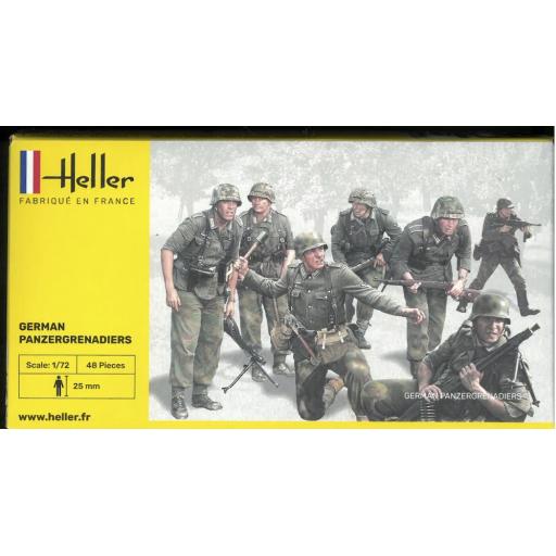 49606 WW2 GERMAN PANZER GRENADIERS 1:72 HELLER