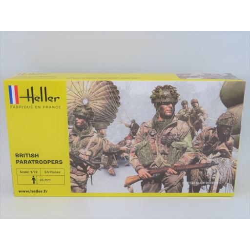 49623 WW2 BRITISH PARATROOPERS 1:72 HELLER