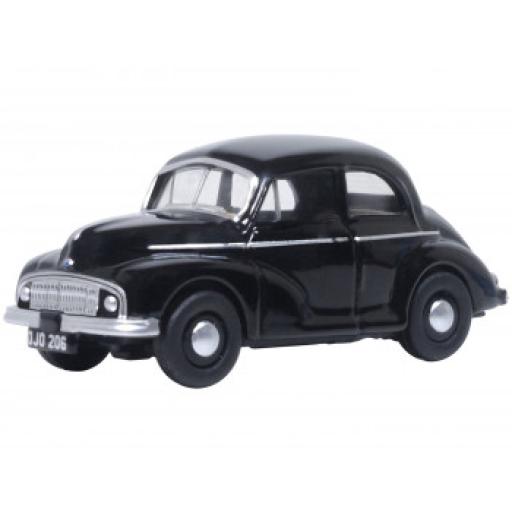 76MMS007 MORRIS MINOR MMS SALOON BLACK OO GAUGE OXFORD