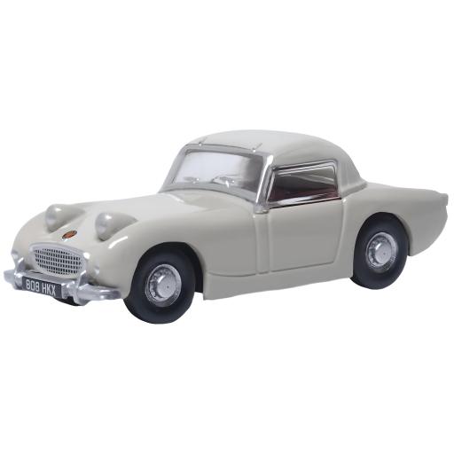 76AHF004 AUSTIN HEALY FROGEYE SPRITE NEVADA BEIGE 1:76 OXFORD