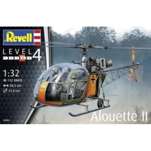 03804 ALOUETTE II 1:32 REVELL