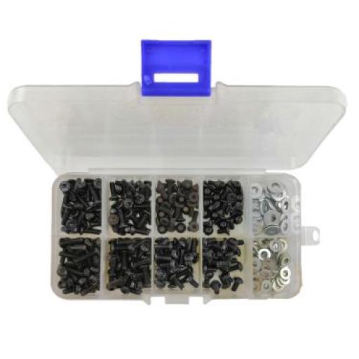 M3 CAP & COUNTERSUNK SCREW PACK 180pcs G-RCO-SCR001 RC OVERHAUL