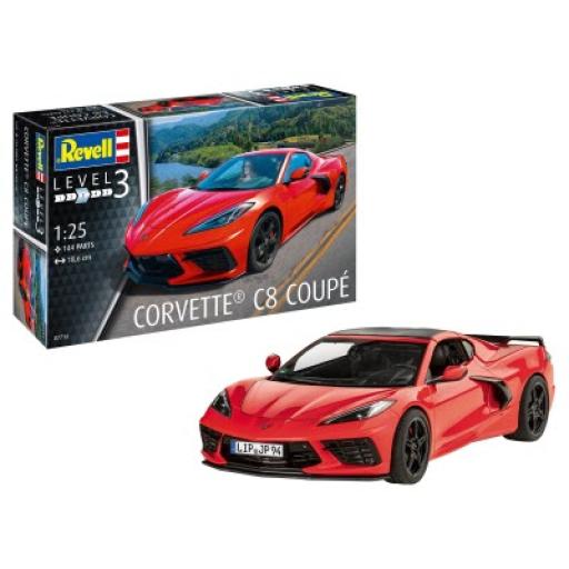 07714 CORVETTE C8 COUPE 1:25 REVELL