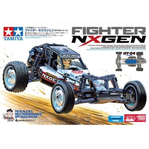 58741 TAMIYA FIGHTER NXGEN DT-04 2WD 1:10 KIT