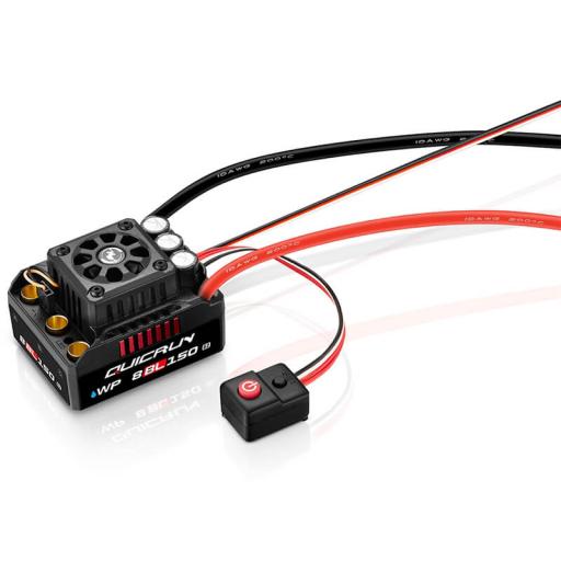 HOBBYWING 150amp BRUSHLESS CAR ESC 8BL150 SENSORLESS HW30109003