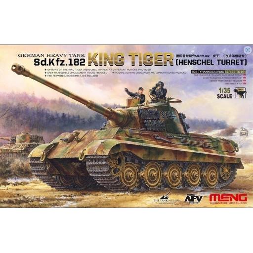 TS-031 KING TIGER SD.KFZ.182 HENSCHEL TURRET 1:35 MENG