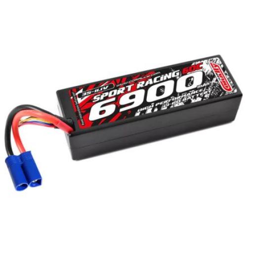 11.1v 6900mah 60c HARDCASE EC5 CORALLY LIPO C-49136-EC5