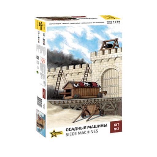 8015 MEDIEVAL SIEGE MACHINE KIT No.2 1:72