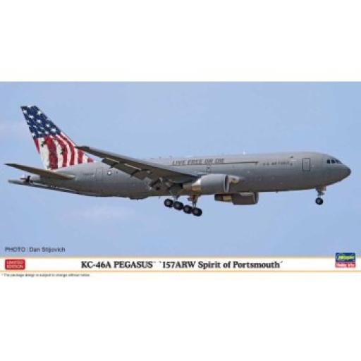 10865 KC-46A PEGASUS 157ARW SPIRIT OF PORTSMOUTH 1:200 HASEGAWA