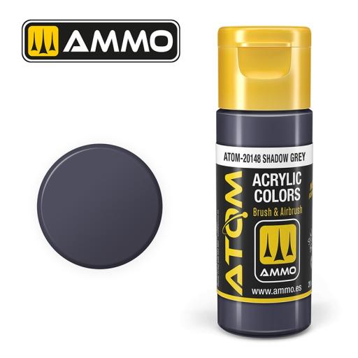 MIG ATOM 20148 SHADOW GREY ACRYLIC PAINT 20ml