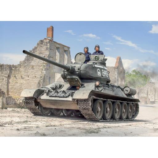 6758 RUSSIAN T-34/85 ZAVOD 112 1:35 ITALERI