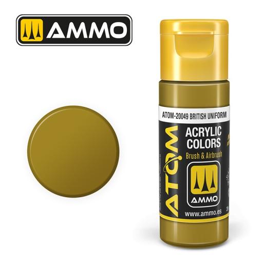 MIG ATOM 20049 BRITISH UNIFORM ACRYLIC PAINT 20ml