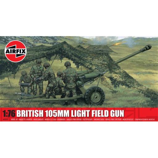 A02332 BRITISH 105mm LIGHT FIELD GUN 1:76 AIRFIX