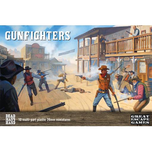 DMHP001 GUNFIGHTERS DEAD MANS HAND 28mm