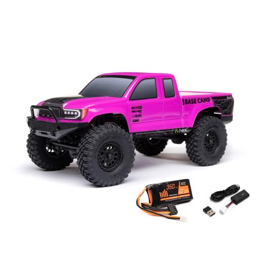 AXIAL SCX24 PINK BASE CAMP 1:24 RTR CRAWLER 4WD AXI-1219T3