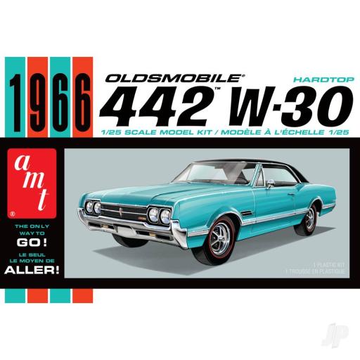 AMT1432 1966 OLDSMOBILE 442 W-30 1:25 AMT