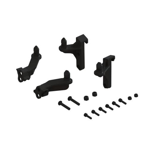 ARA-1523 ARRMA FRONT & REAR BODY POST SET 6s NOTORIUS