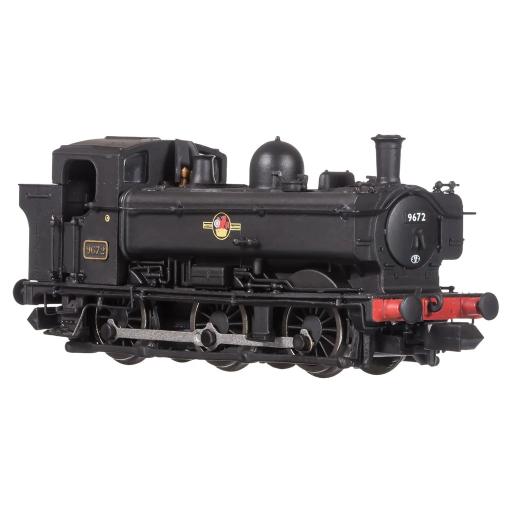 2S-007-034D DAPOL PANNIER 9672 BR BLACK LATE CREST (DCC FITTED) N GAUGE
