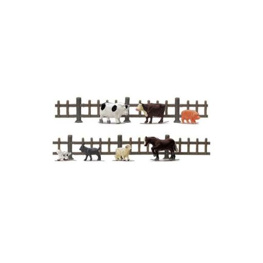 R7120 FARM ANIMALS HORNBY