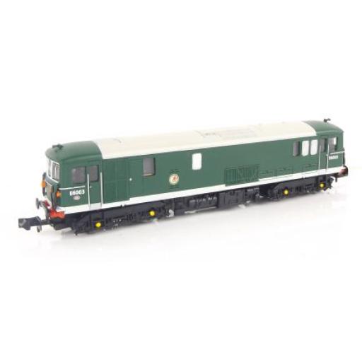 GM2210201 CLASS 73 E6003 BR GREEN DAPOL GAUGEMASTER