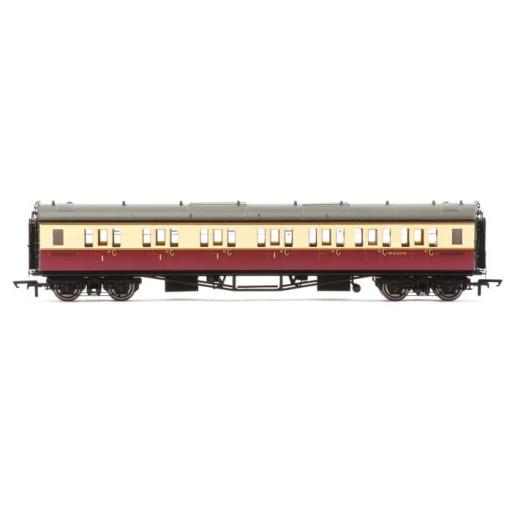 R40475 BR COLLETT CORRIDOR COMPOSITE RH COACH CRIMSON & CREAM No.6150