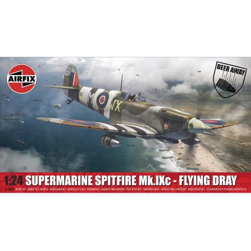 A17001A SUPERMARINE SPITFIRE Mk.IXc FLYING DRAY 1:24 AIRFIX