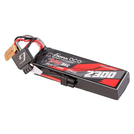 7.4v 2300mAH EC2 LIPO GROM BATTERY GTC2S2300-35E2