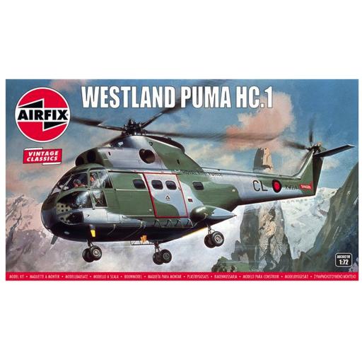 A03021V WESTLAND PUMA HC.1 1:72 AIRFIX VINTAGE