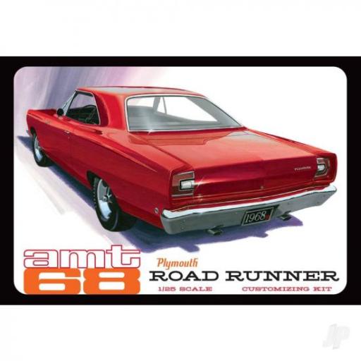 AMT 1363 1968 PLYMOUTH ROAD RUNNER 1:25