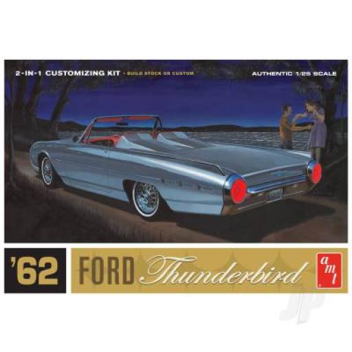 AMT682 1962 FORD THUNDERBIRD 1:25