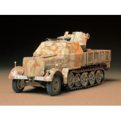 35144 GERMAN 8 TON 3.7cm FLAK 37 HALFTRACK SD.KFZ.7/2 1:35 TAMIYA