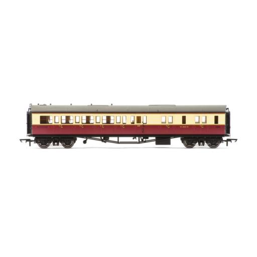 R40473 BR COLLETT CORRIDOR BRAKE 3RD RH COACH CRIMSON & CREAM No.4937