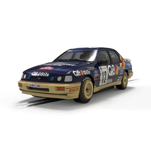 C4607 FORD SIERRA SAPPHIRE COSWORTH 1991 MONTE CARLO RALLY FRANCOIS DELECOUR