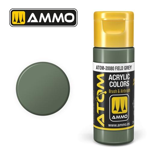 MIG ATOM 20080 FIELD GREY ACRYLIC PAINT 20ml