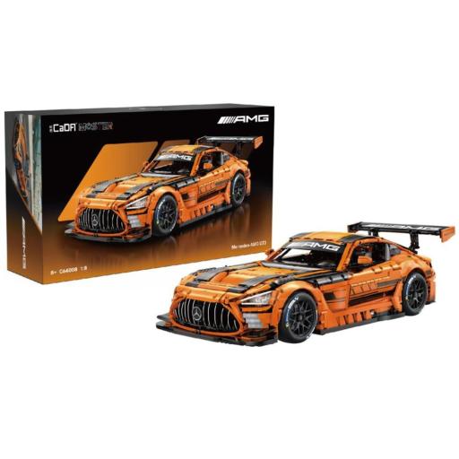 CADA MERCEDES AMG GT3 CAR C64008W LEGO TYPE BRICK MODEL 1:8 5466pcs