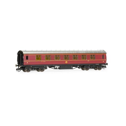 TT4008A LMS 57' CORRIDOR 3RD CLASS COACH No.1573 HORNBY TT:120 ERA 3