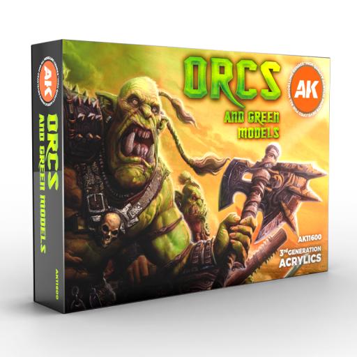 AK11600 ORCS & GREEN CREATURES 6pcs
