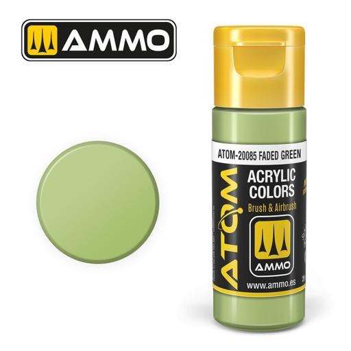 MIG ATOM 20085 FADED GREEN ACRYLIC PAINT 20ml