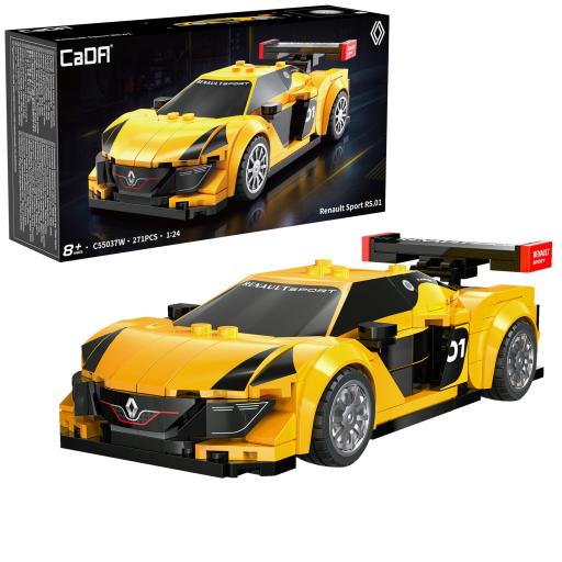CADA RENAULT SPORT RS01 CAR C55037W LEGO TYPE BRICK MODEL 1:24 271pcs