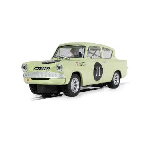 C4617 FORD ANGLIA 105E THEO PAPHITIS SCALEXTRIC CAR