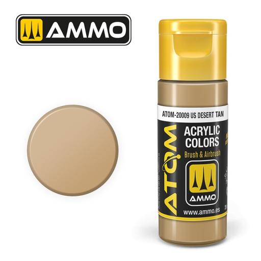 MIG ATOM 20009 US DESERT TAN ACRYLIC PAINT 20ml