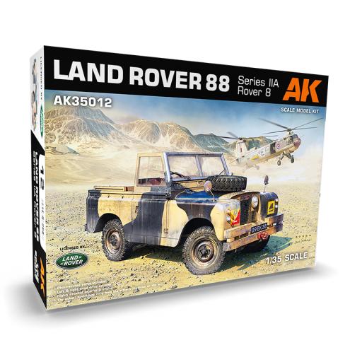 AK35012 LAND ROVER 88" SERIES IIA ROVER 8  1:35 AK 
