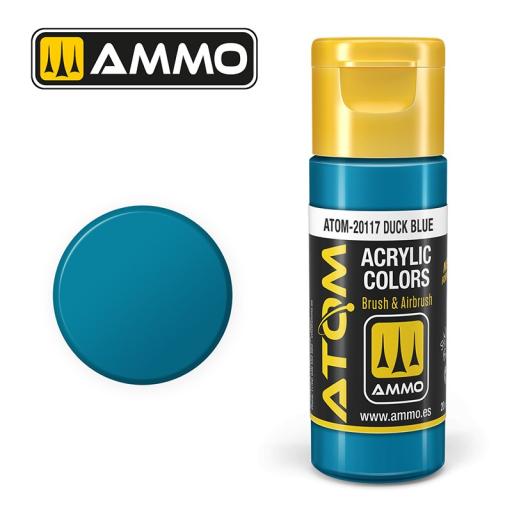 MIG ATOM 20117 DUCK BLUE ACRYLIC PAINT 20ml