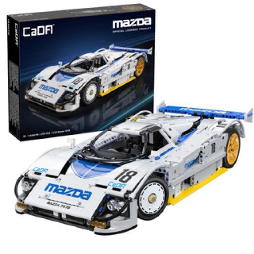 CADA MAZDA 787B 1:10 1797pcs C63007W MOTORIZED LEGO TYPE BRICK MODEL