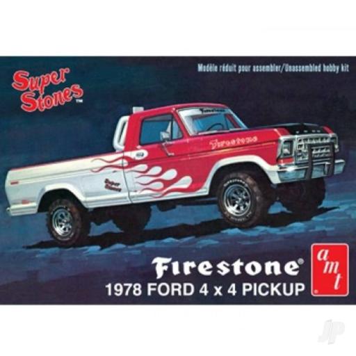 AMT858 FIRESTONE 1978 FORD 4WD TRUCK SUPER STONES 1:25 AMT