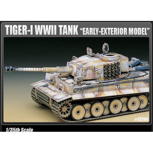 13264 GERMAN TIGER 1 EARLY 1:35 ACADEMY
