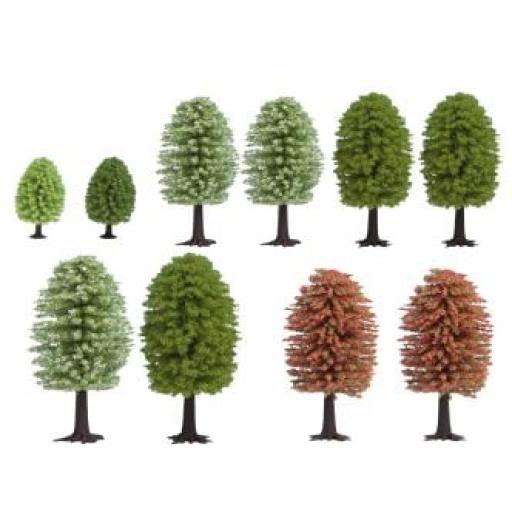 GM1801 SPRING TREES 10 PCS